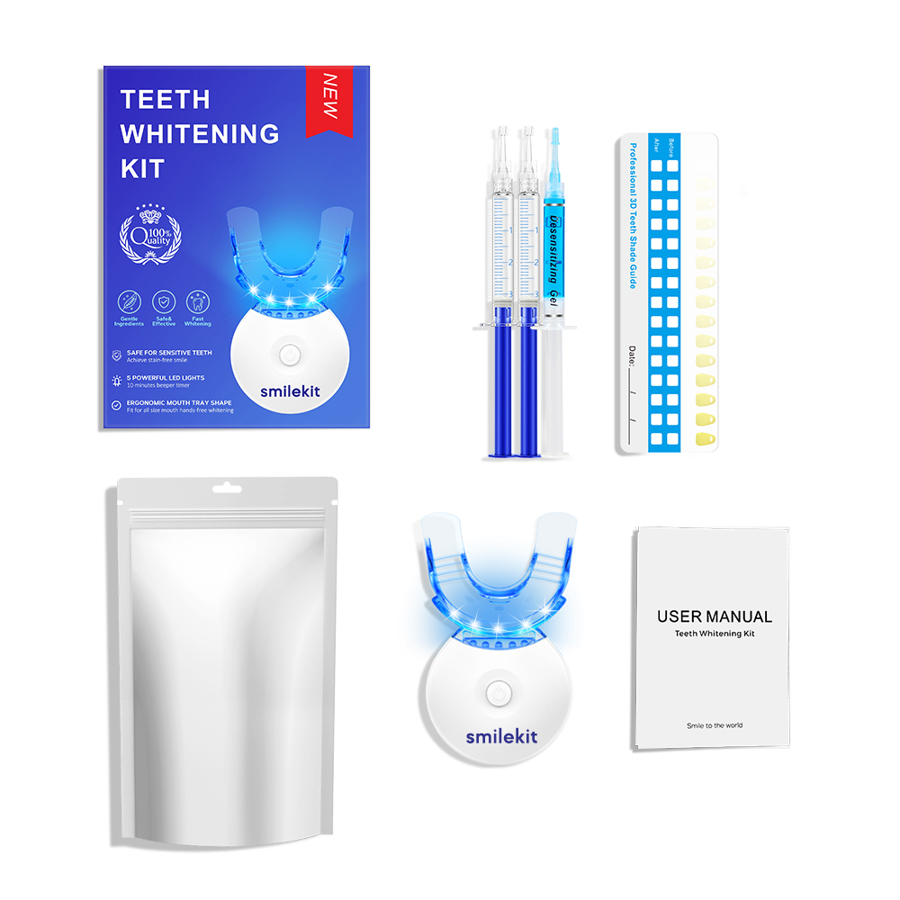 Teeth Whitening Clinic - مجموعة تبييض الأسنان - 5X مبيض