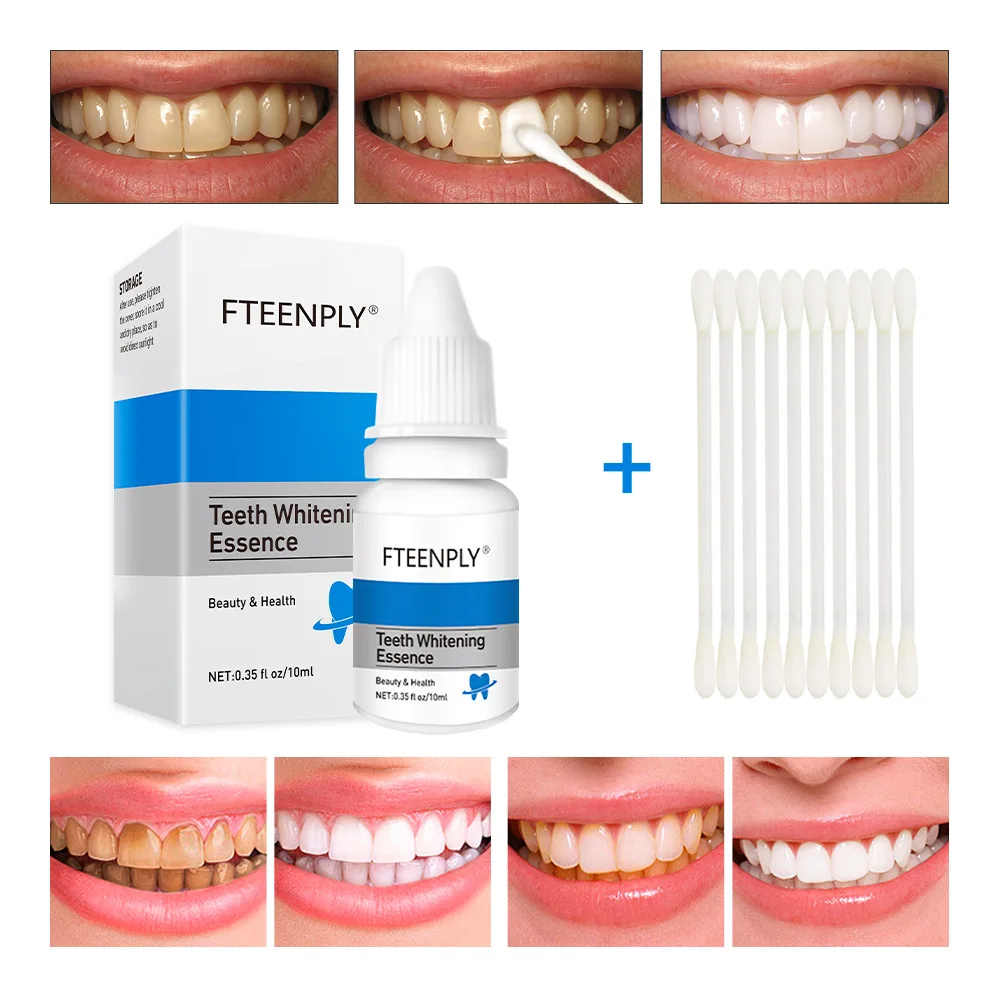 Teeth Whitening Clinic - Fteenly تبييض الأسنان جوهر مسحوق نظافة