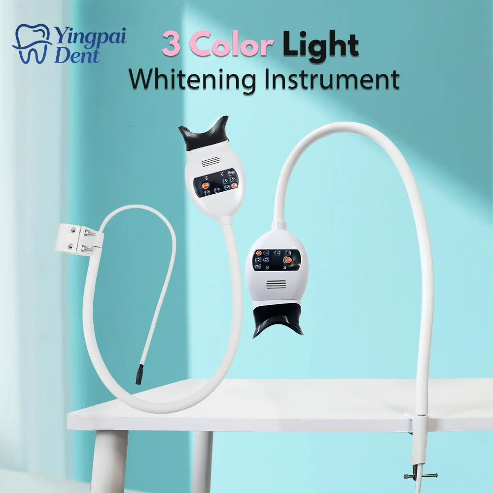 Teeth Whitening Clinic - جهاز تبييض الأسنان LED قابل للتعديل