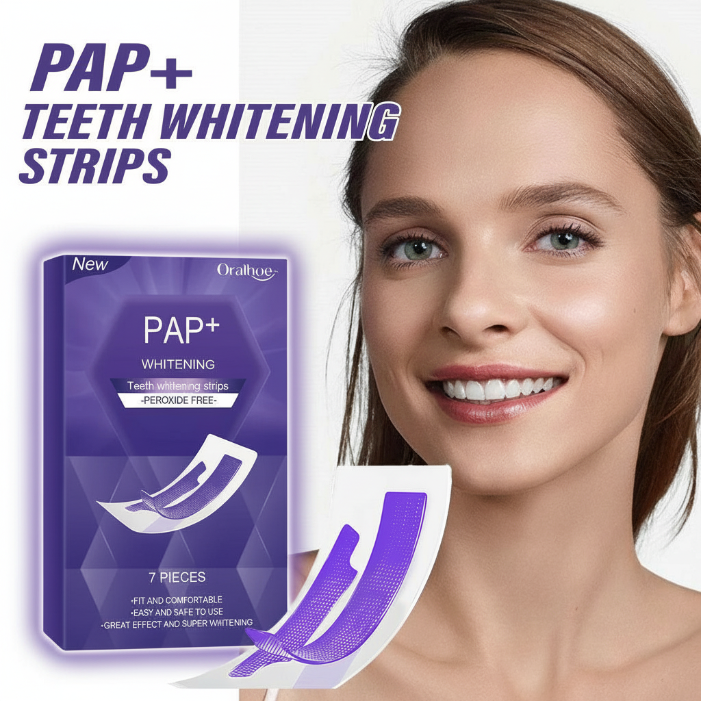 Teeth Whitening Retainer - شرائط تبييض الأسنان البنفسجية لإزالة البقع