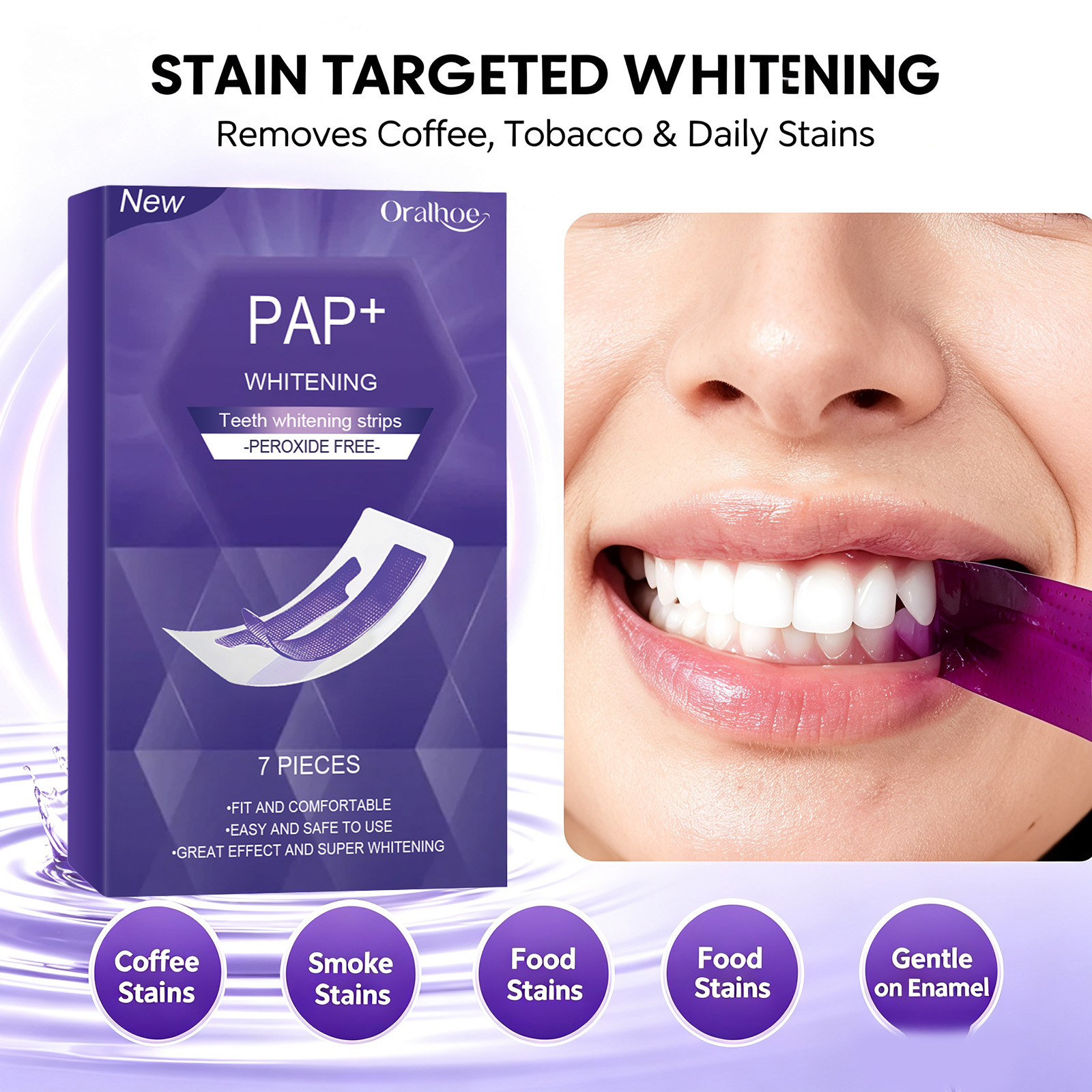 شرائط تبييض الأسنان المتقدمة ب - مراجعة Teeth Whitening Strips Crest وسعره