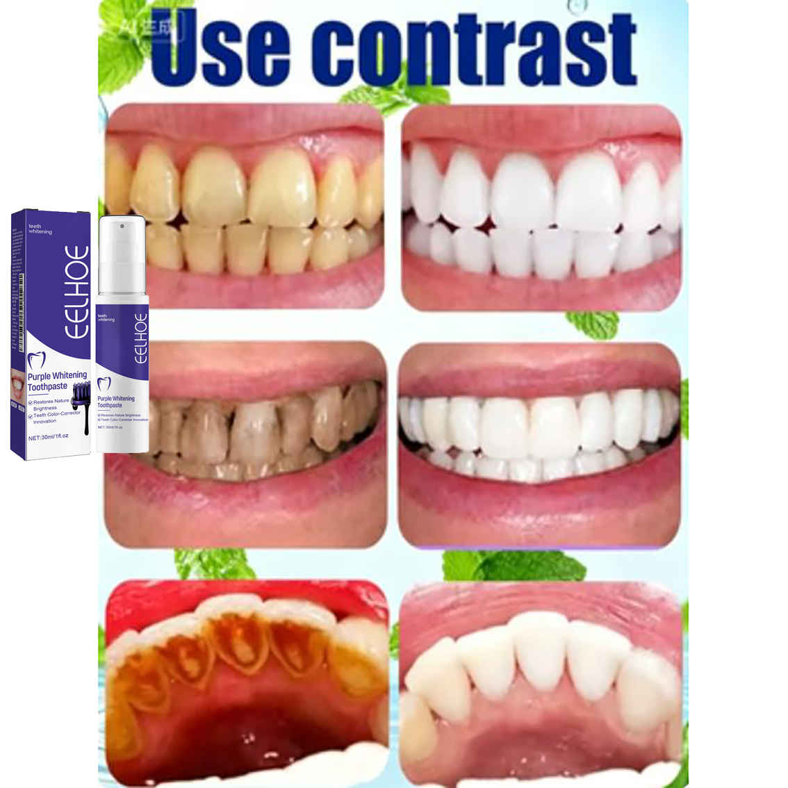 معجون أسنان لتبييض وتنظيف الأس - مراجعة Teeth Whitening Korea وسعره