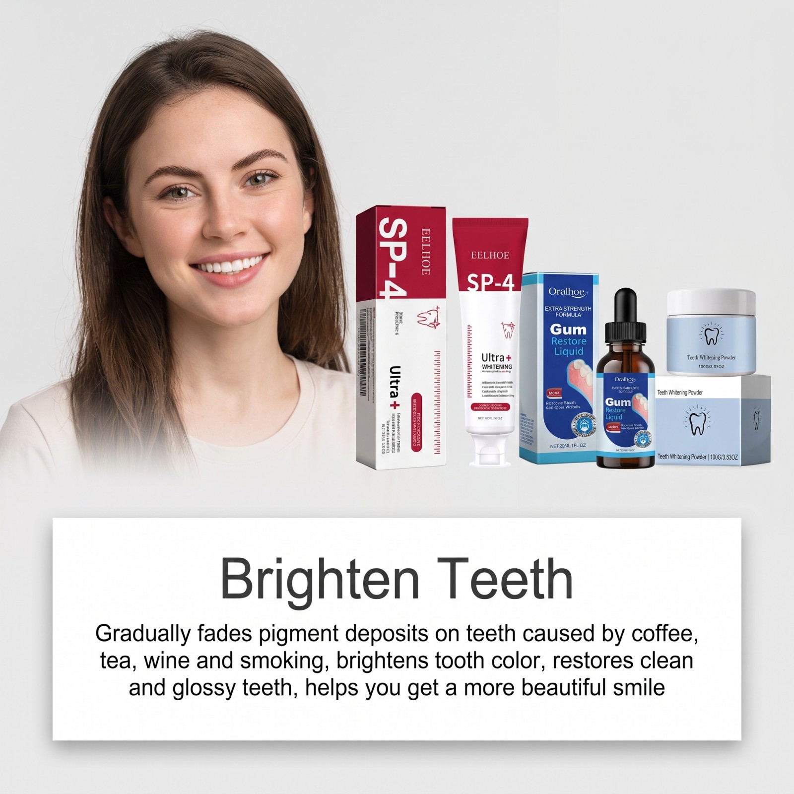 مجموعة العناية بالفم: معجون أس - مراجعة Teeth Whitening Clinic وسعره