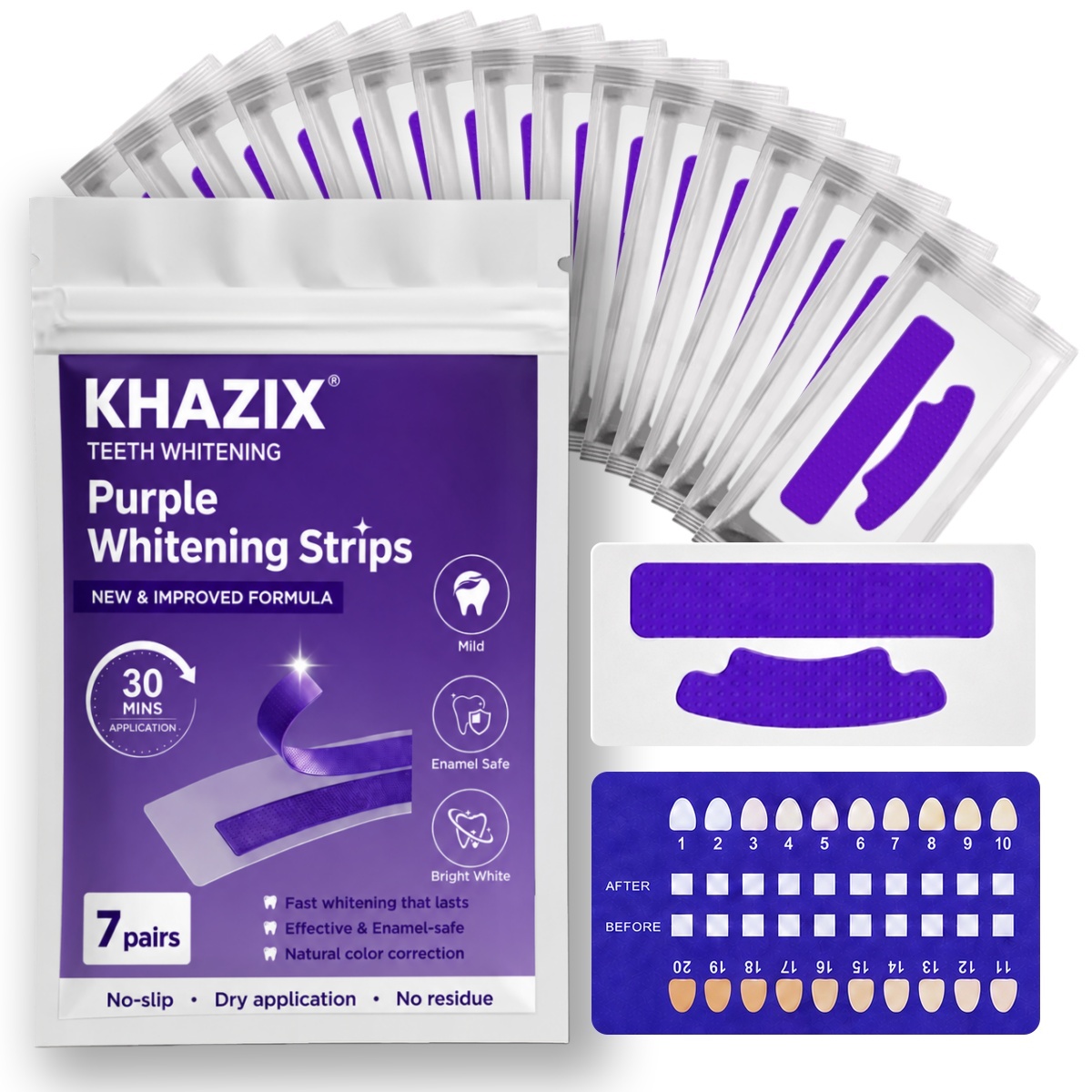 7 أزواج من شرائط تبييض الأسنان - مراجعة Teeth Whitening Strips Crest وسعره