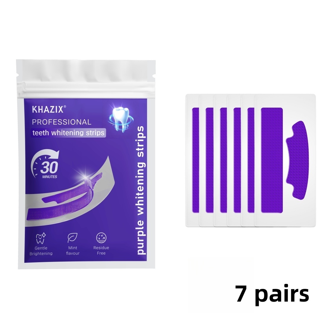 7 قطع من شرائط تبييض الأسنان ل - مراجعة Teeth Whitening Strips Crest وسعره