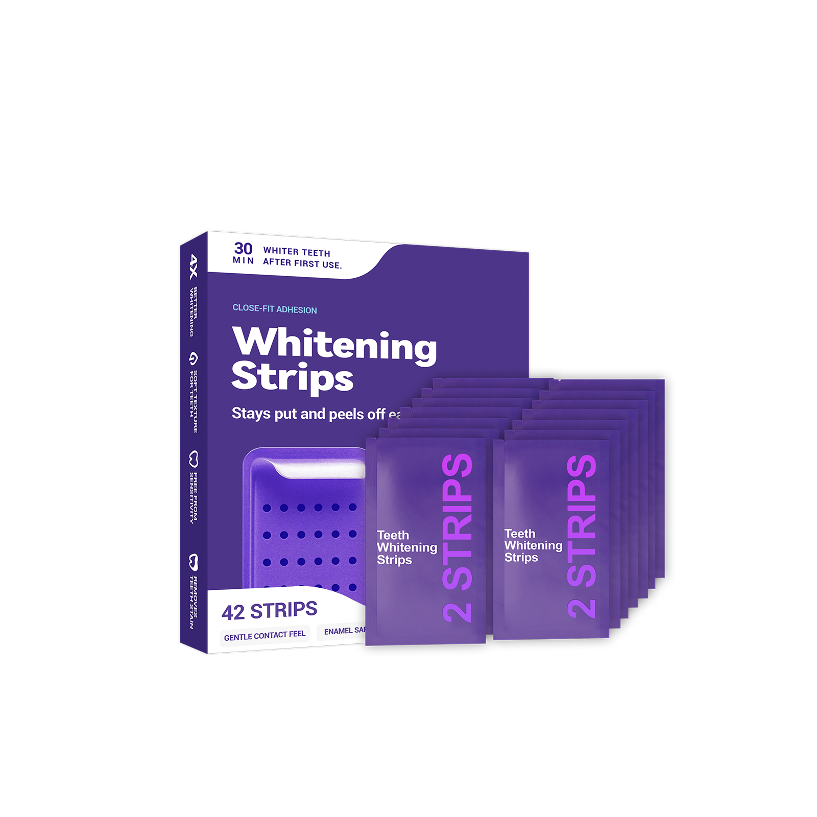 شرائط تبييض الأسنان باللون الأ - مراجعة Teeth Whitening Retainer وسعره