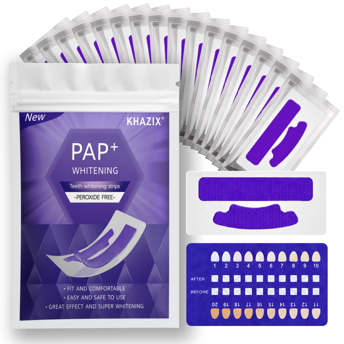 7 أزواج من شرائط تبييض الأسنان - مراجعة Teeth Whitening Strips Crest وسعره