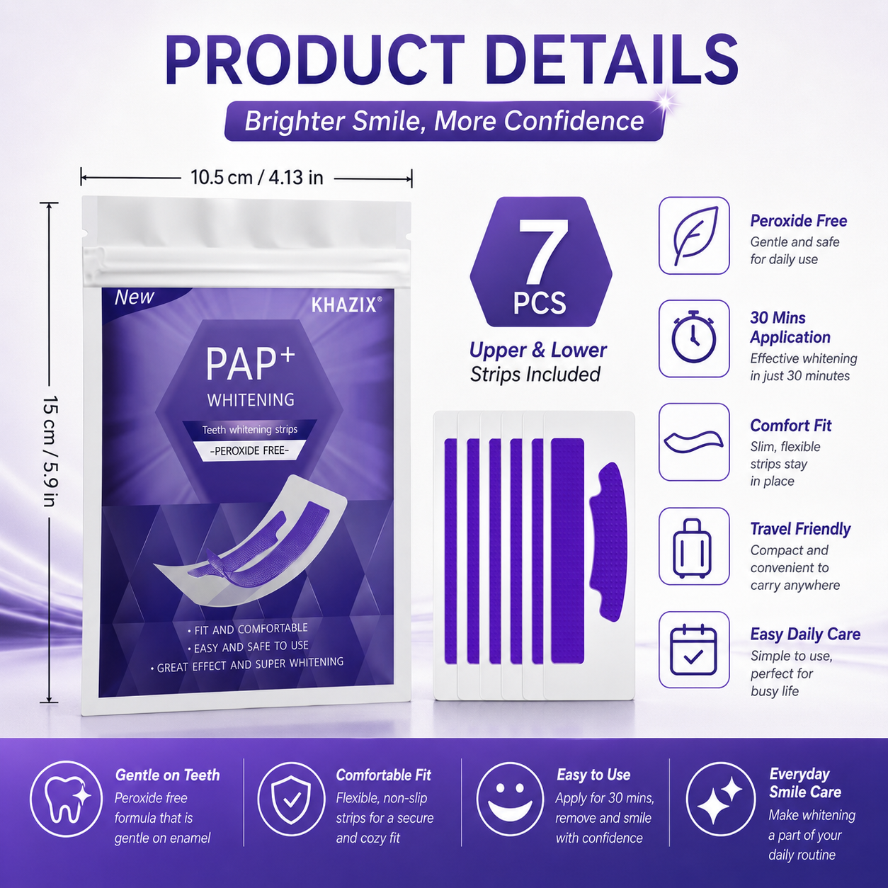 7 أزواج من شرائط تبييض الأسنان - مراجعة Teeth Whitening Strips Crest وسعره