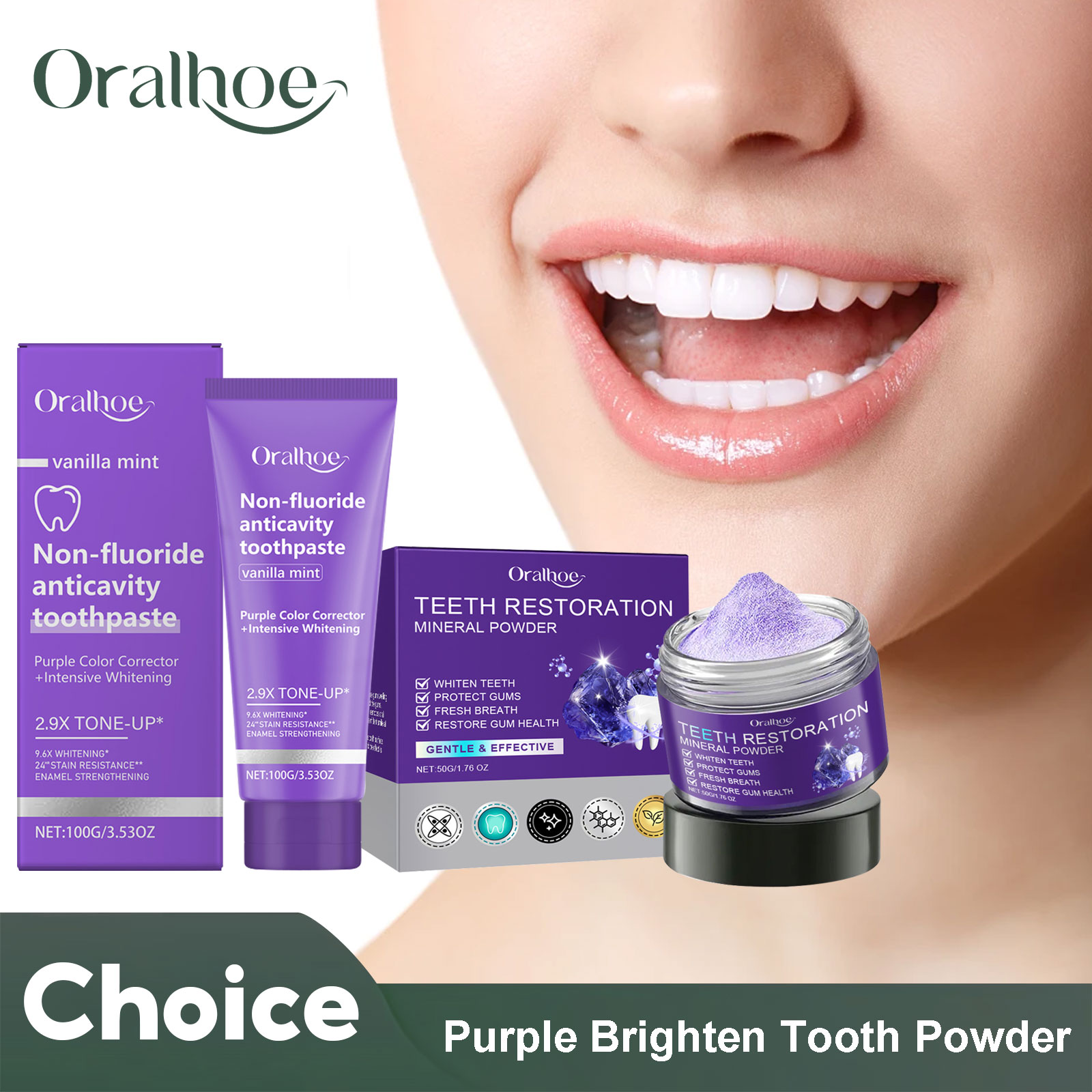 Teeth Restoration Mineral Powd - مراجعة Teeth Whitening Clinic وسعره
