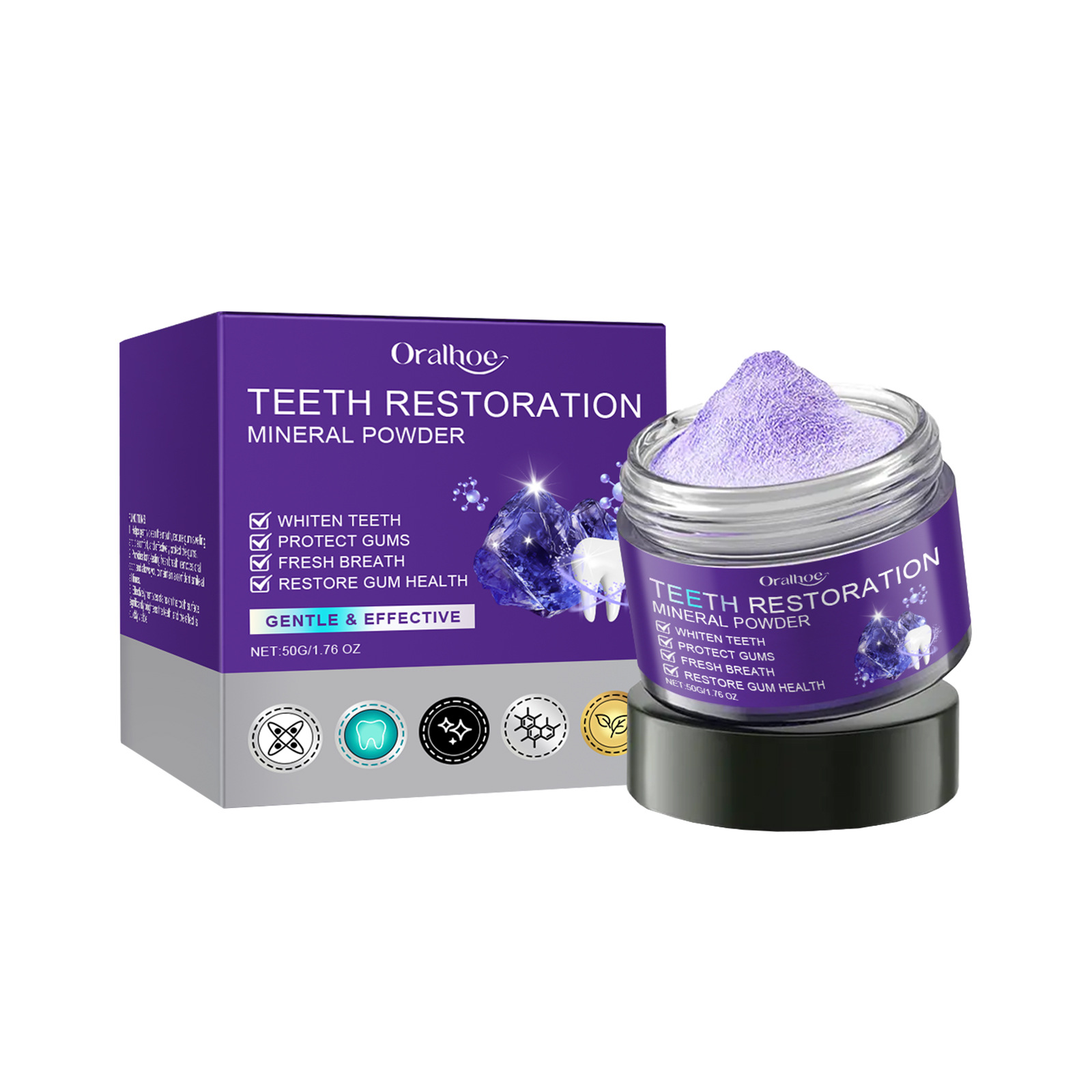 Teeth Restoration Mineral Powd - مراجعة Teeth Whitening Clinic وسعره