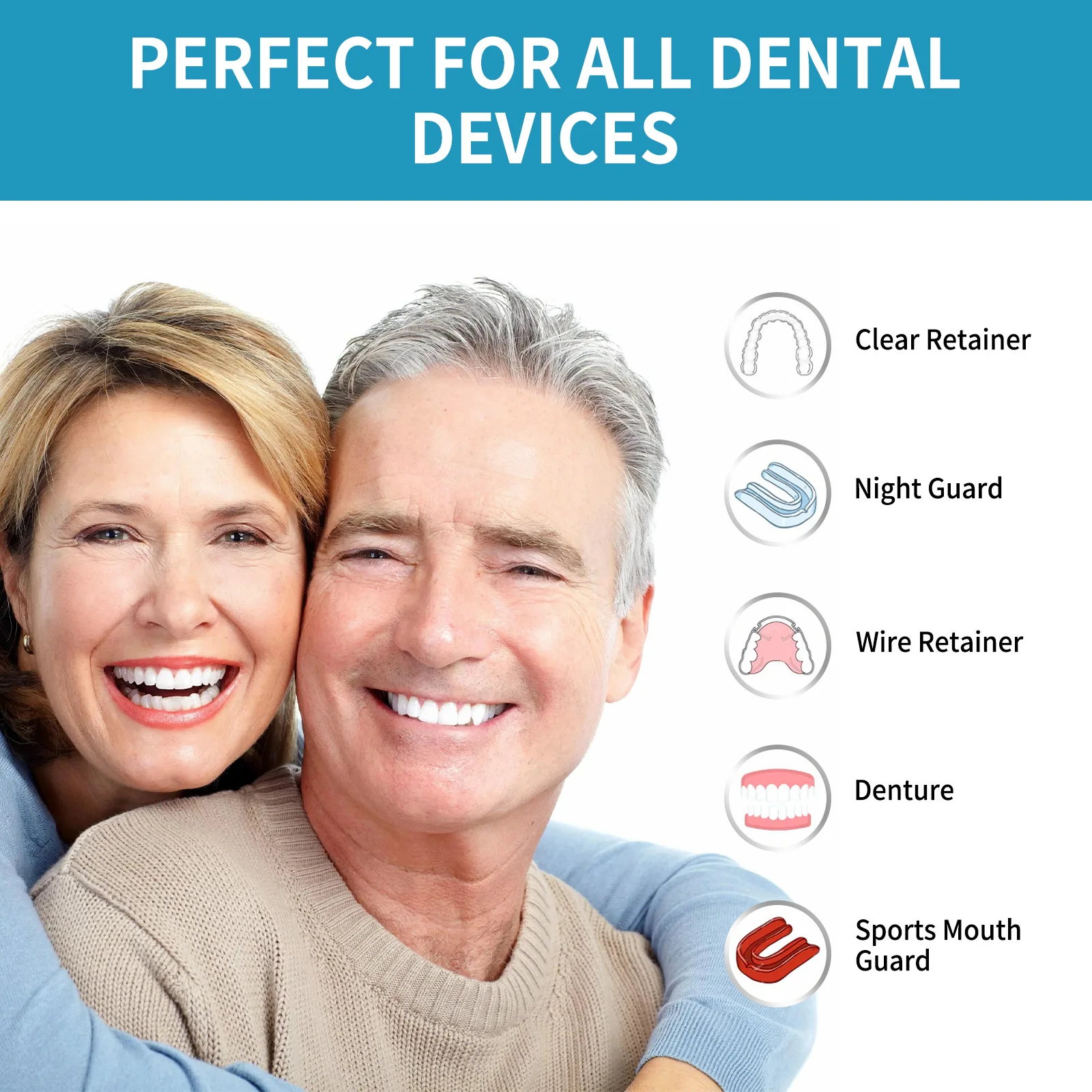 أليجنر منظف أسنان رغوة التنظيف - مراجعة Teeth Whitening Retainer وسعره
