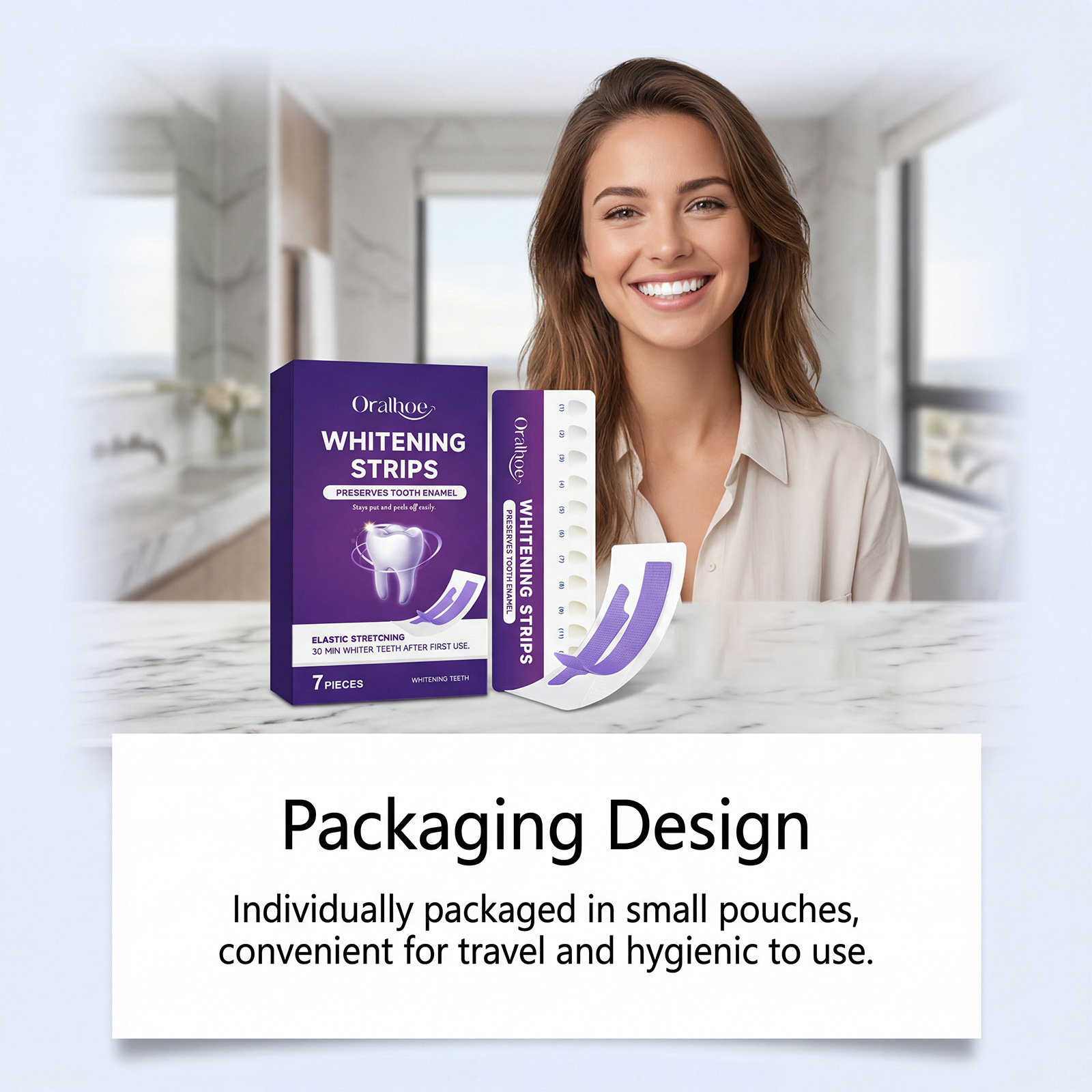 شرائط تبييض الأسنان الآمنة من  - مراجعة Teeth Whitening Retainer وسعره