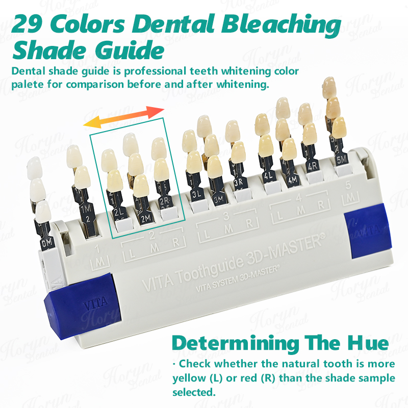 دليل ألوان تبييض الأسنان فيتا  - مراجعة Teeth Whitening Clinic وسعره