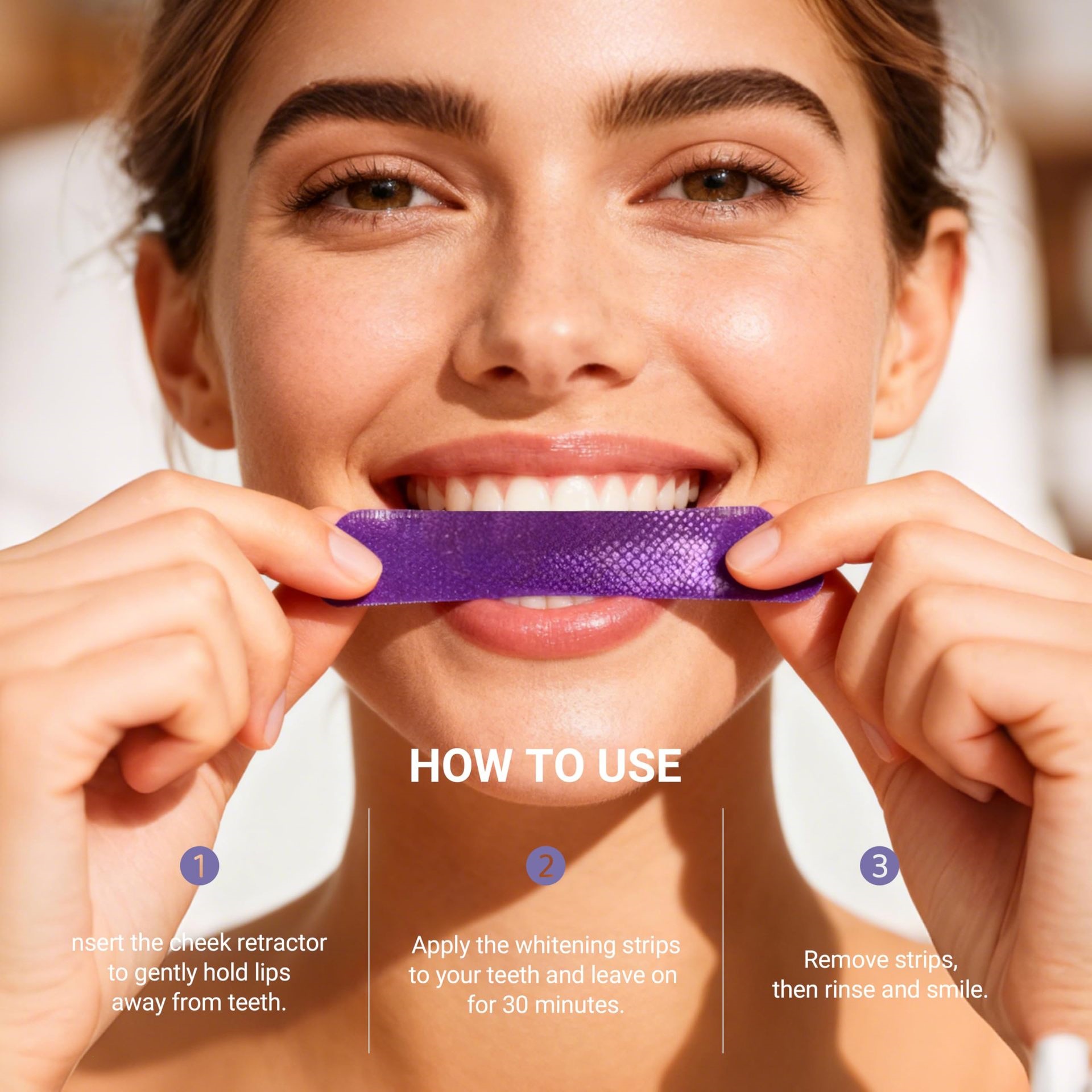 شرائط تبييض الأسنان باللون الأ - مراجعة Teeth Whitening Retainer وسعره
