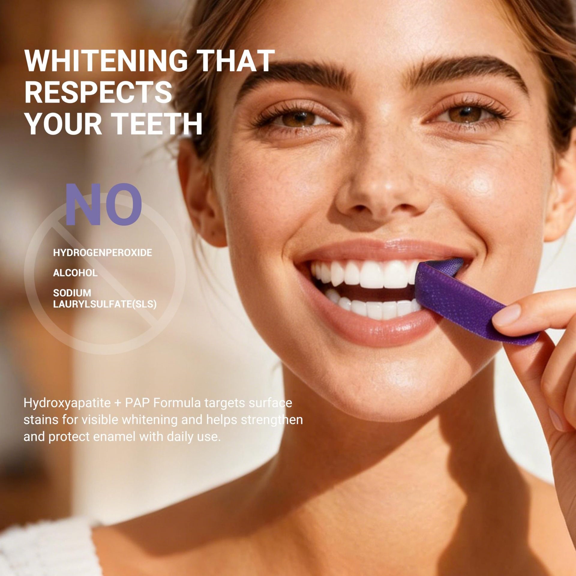 شرائط تبييض الأسنان باللون الأ - مراجعة Teeth Whitening Retainer وسعره