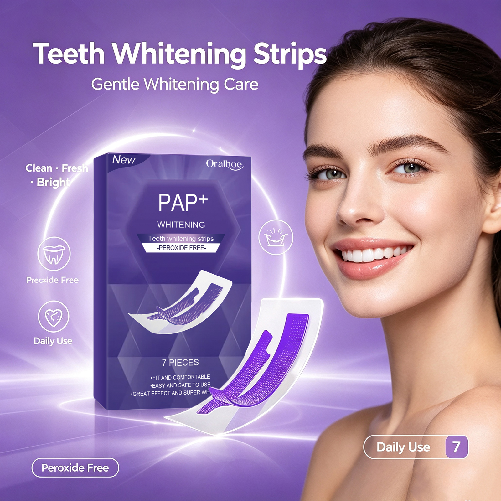 شرائط تبييض الأسنان تزيل الاصف - مراجعة Teeth Whitening Strips Crest وسعره