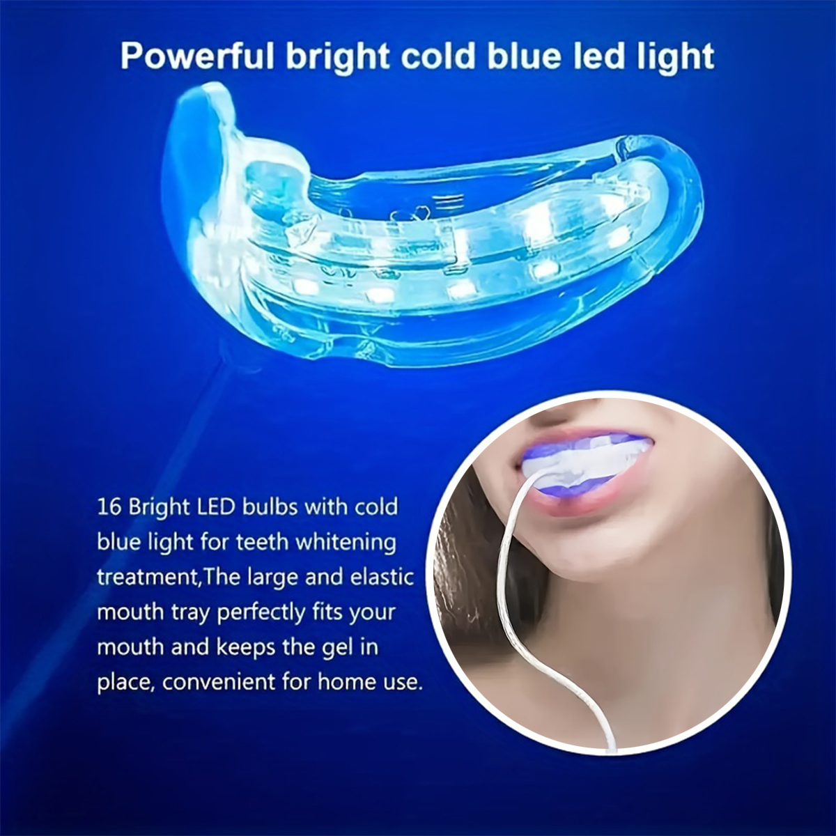مصباح تبييض الأسنان المحمول مع - مراجعة Teeth Whitening Clinic وسعره