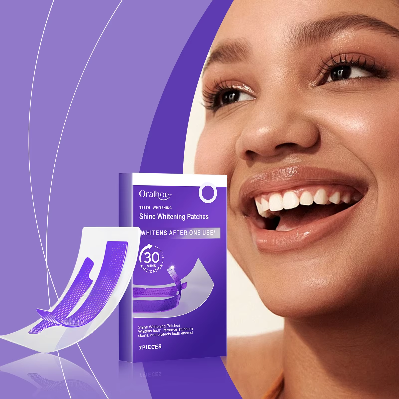 شرائط تبييض الأسنان الأرجوانية - مراجعة Teeth Whitening Retainer وسعره